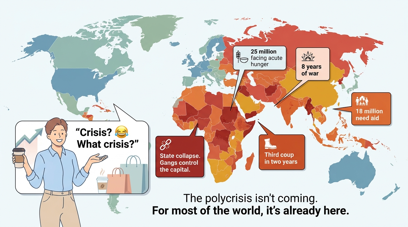 Crisis? What Crisis? — Global South countries already experiencing food, energy, and financial crises while Western media frames them as future risks